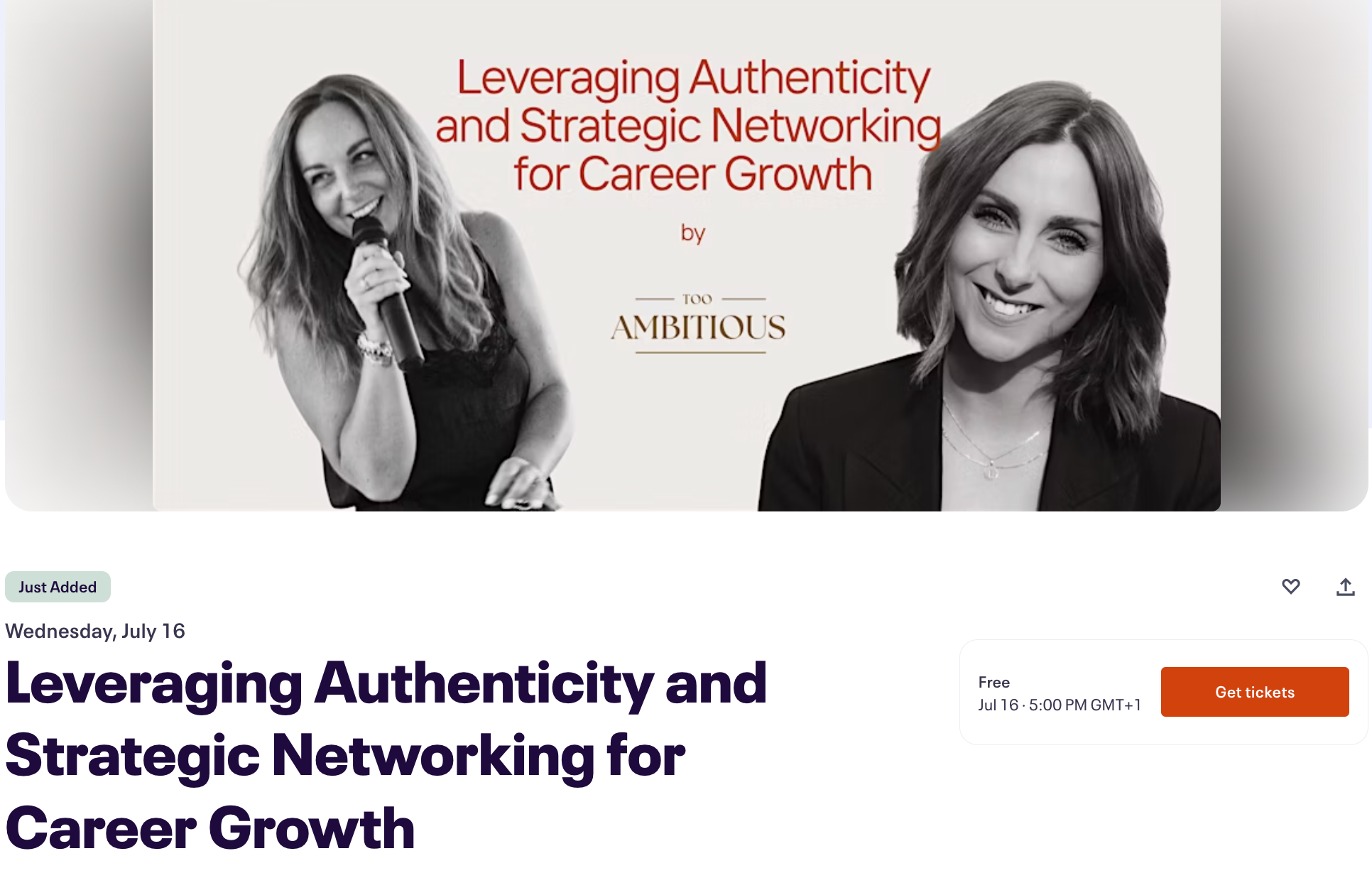 Leveraging Authenticity and Strategic Networking for Career Growth